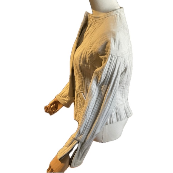 Isabel Marant Quilted Cotton Biker Short Jacket in Pristine Condition size 1 - Picture 5 of 15